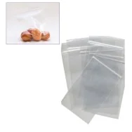 Sacchetto con Chiusura a Zip Viva - 12x17 cm - 3080 (Trasparente Conf. 100) 