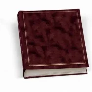 Album Foto in Vinile Lebez - 50 Fogli - 30x33 cm - 0378-M (Marrone)
