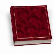 Album Foto in Vinile Lebez - 50 Fogli - 30x33 cm - 0378-BL (Rosso)