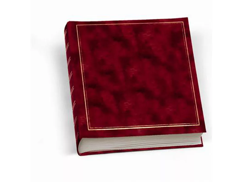 Album Foto in Vinile Lebez - 50 Fogli - 30x33 cm - 0378-BL (Rosso)