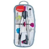 Compasso Precision System Maped - 291010 (Argento e Blu)