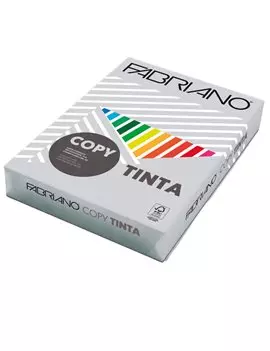 Carta Colorata Copy Tinta Fabriano - A4 - 80 g - 66421297 (Grigio Tenue Conf. 500)