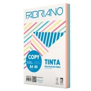 Carta Colorata Copy Tinta Fabriano - A4 - 80 g - 62521297 (Assortiti Tenui Conf. 250)