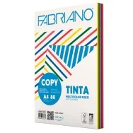 Carta Colorata Copy Tinta Fabriano - A4 - 80 g - 62621297 (Assortiti Forti Conf. 250)