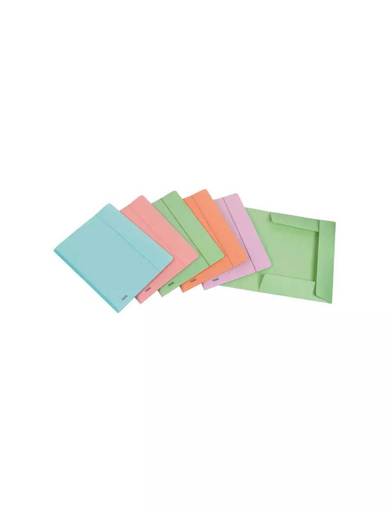 Cartella 3 Lembi con Elastico in PPL Pastel Favorit - 24x33 cm - 400116603 (Cipria) Cartella 3 Lembi con Elastico in PPL Pastel Favorit - 24x33 cm - 400116603 (Cipria)