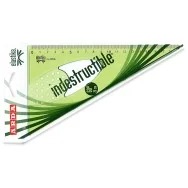 Squadra Elastika Arda - 60° - 20 cm - EL6020 (Verde Trasparente)