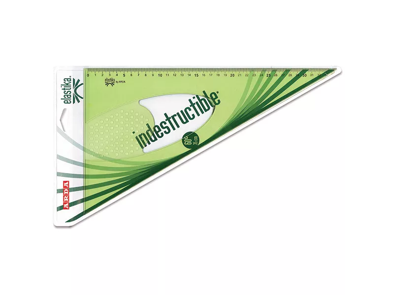 Squadra Elastika Arda - 60° - 35 cm - EL6035 (Verde Trasparente) Squadra Elastika Arda - 60° - 35 cm - EL6035 (Verde Trasparente)