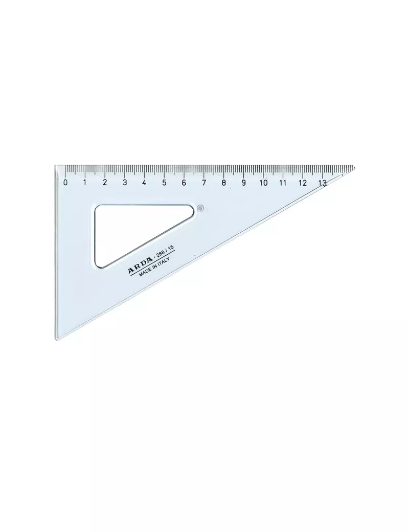 Squadra Uni Arda - 60° - 15 cm - 28815SS (Fumè Trasparente) Squadra Uni Arda - 60° - 15 cm - 28815SS (Fumè Trasparente)