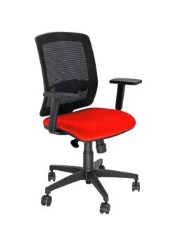 Sedia Semidirezionale Molly A Unisit - MLA/BR2D/SR (Nero e Rosso)