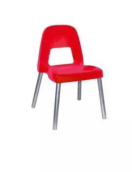 Sedia per Bambini Piuma CWR - 31 cm - 09386/01 (Rosso)