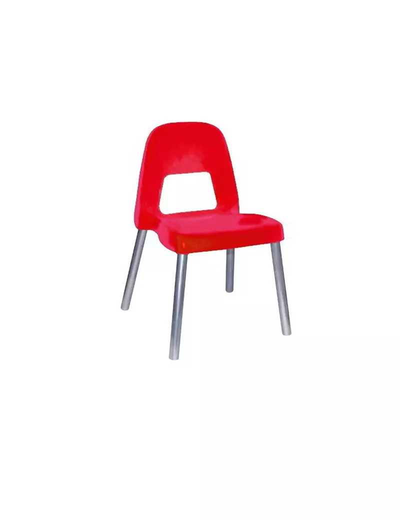 Sedia per Bambini Piuma CWR - 31 cm - 09386/01 (Rosso)