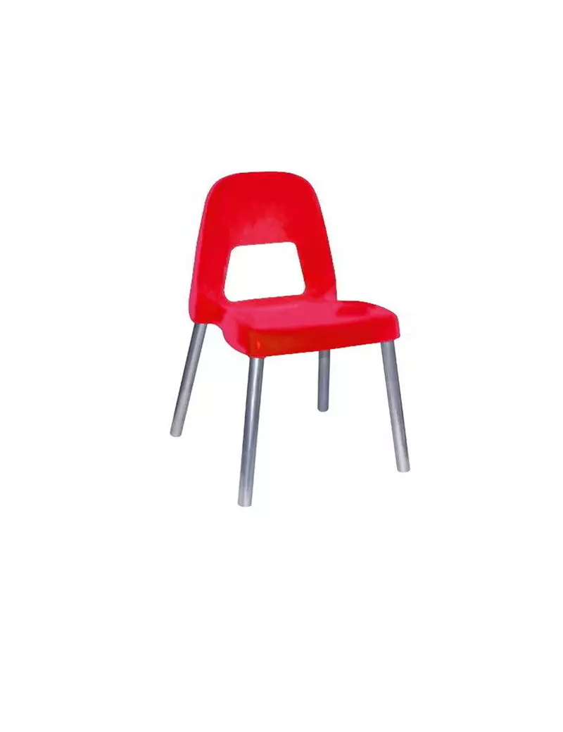 Sedia per Bambini Piuma CWR - 35 cm - 09387/01 (Rosso)