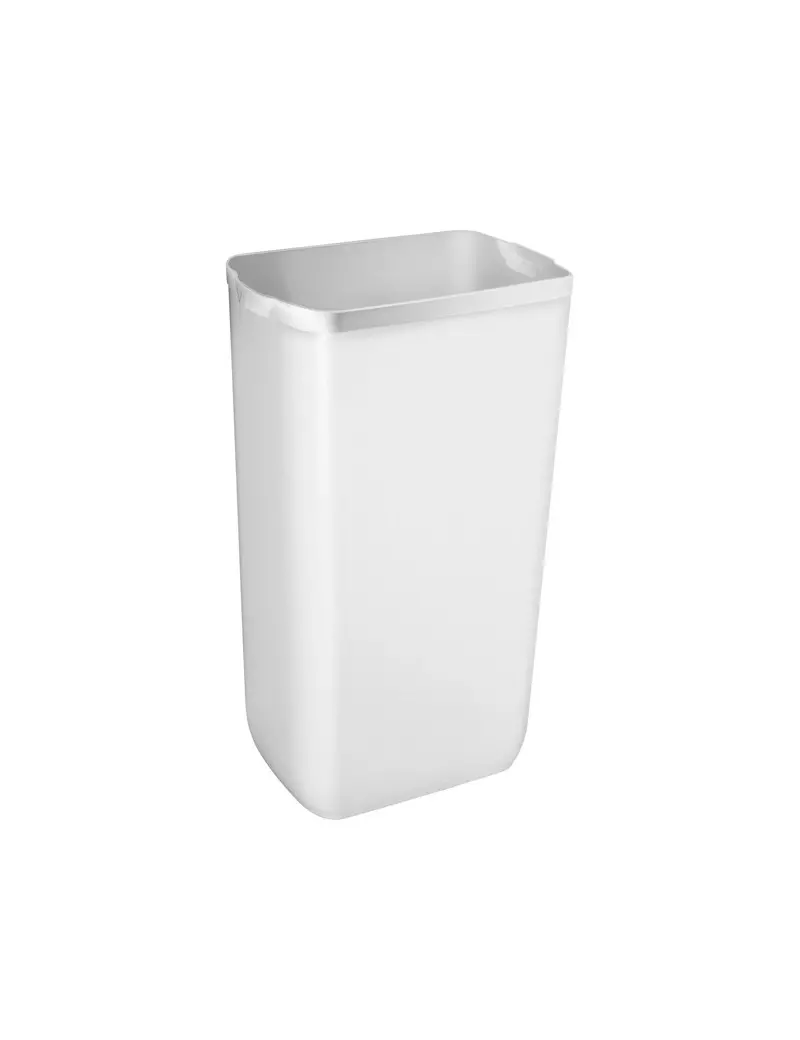 Cestino Gettacarte Mar Plast - 23 Litri - 33x22x49 cm - A74201 (Bianco)