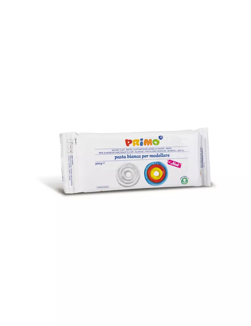 Pasta per Modellare Primo - 500 g - 285MOD500B (Bianco) Pasta per Modellare Primo - 500 g - 285MOD500B (Bianco)