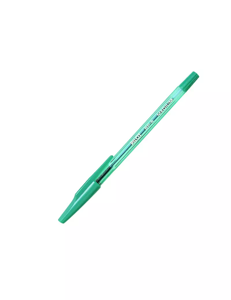Penna a Sfera BP-S Pilot - 1 mm - 001633 (Verde Conf. 12)