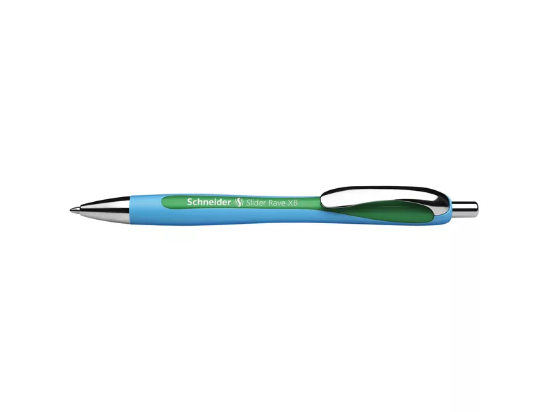 Penna a Sfera a Scatto Slider Rave XB Schneider - P132504 (Verde)