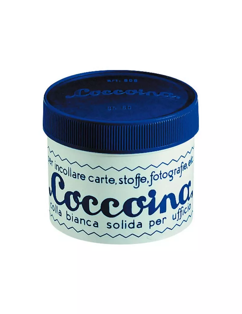 Colla Coccoina in Pasta Adesiva Bianca - 50 g - 607