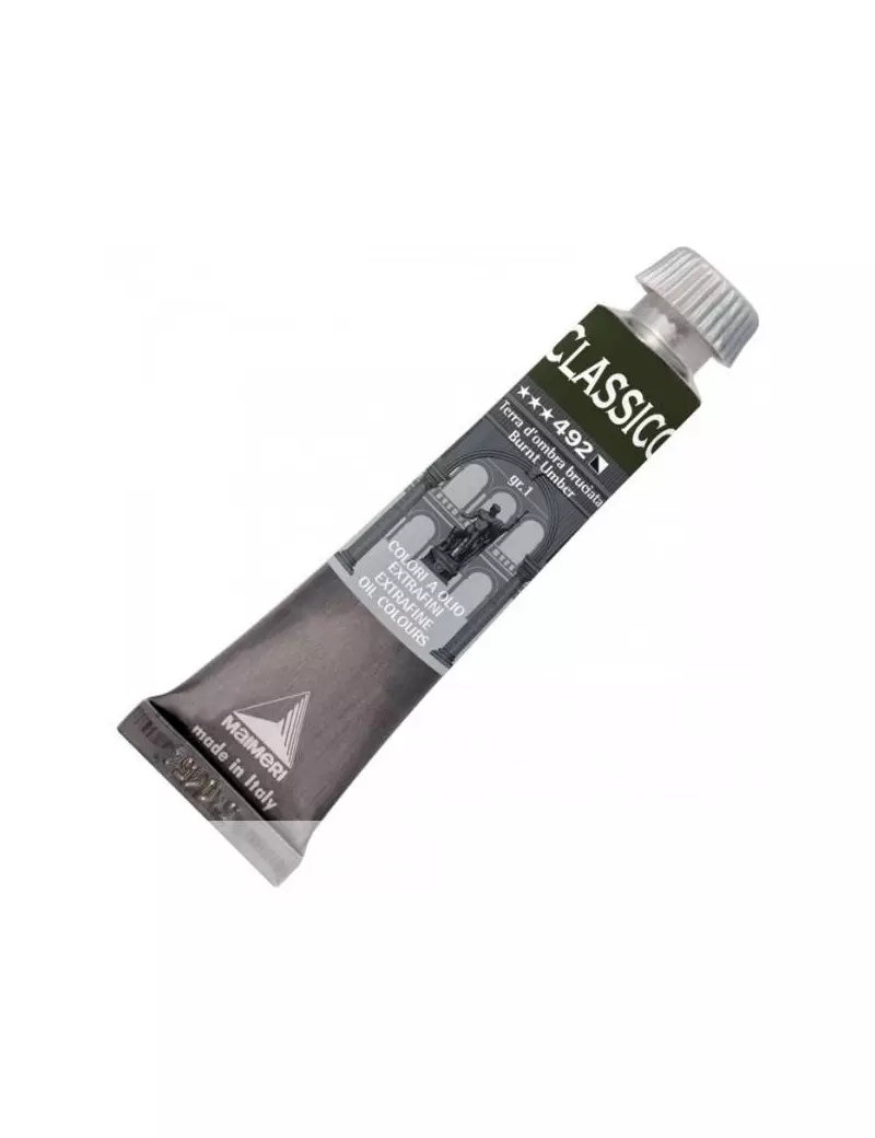 Colore a Olio Extrafine Maimeri - 20 ml - M0302492 (Terra d'Ombra Bruciata Conf. 3)