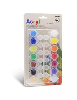 Colore Acrilico Acryl Primo Morocolor - 4,5 ml - 161TA14BL (Assortiti Conf. 14)