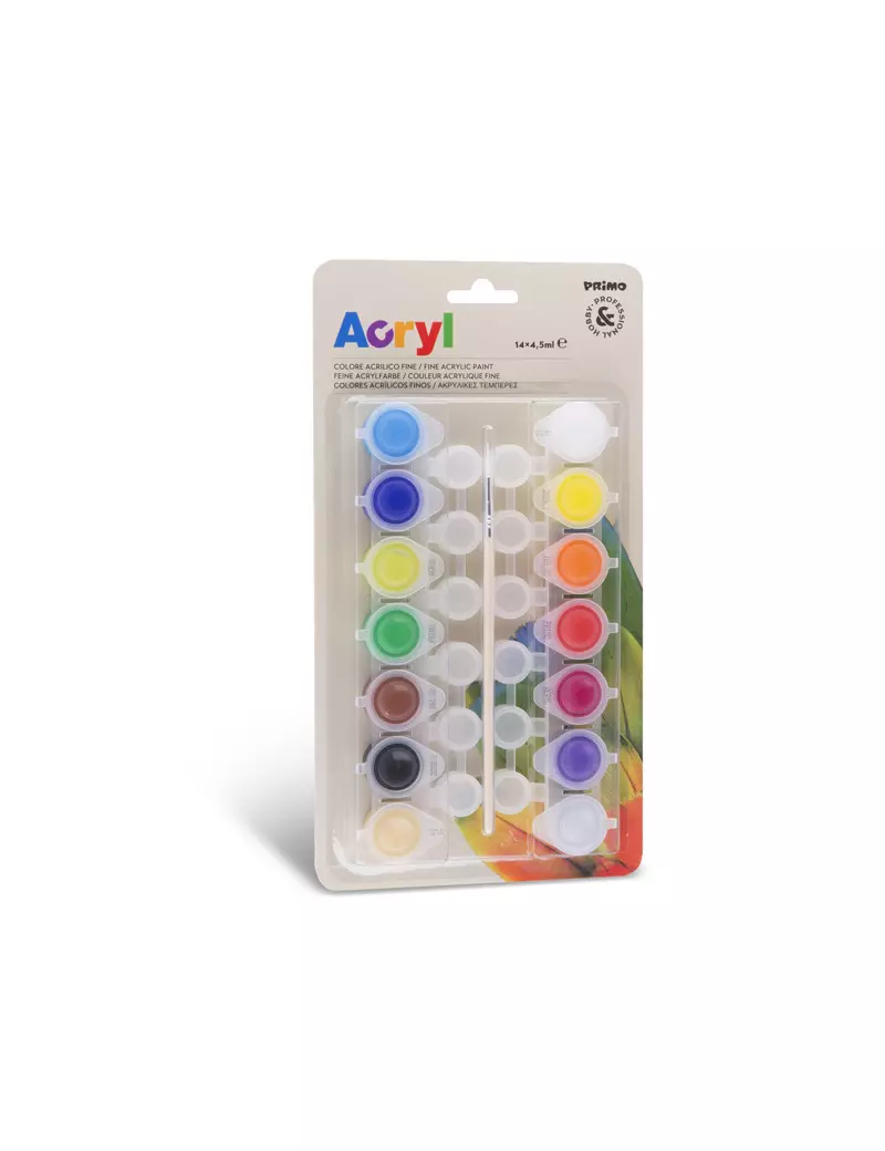 Colore Acrilico Acryl Primo Morocolor - 4,5 ml - 161TA14BL (Assortiti Conf. 14) Colore Acrilico Acryl Primo Morocolor - 4,5 ml - 161TA14BL (Assortiti Conf. 14)
