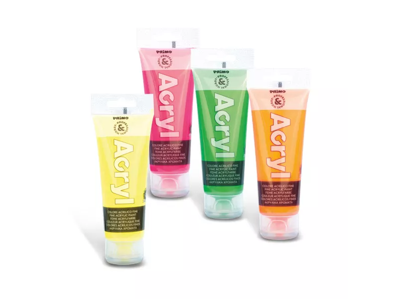 Colore Acrilico Acryl Primo Morocolor - 75 ml - 420TAF75370 (Fucsia Fluo)