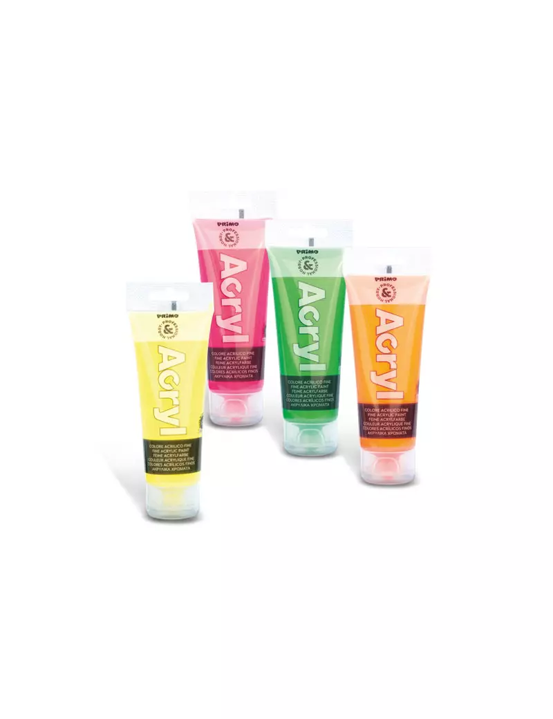Colore Acrilico Acryl Primo Morocolor - 75 ml - 420TAF75210 (Giallo Fluo) Colore Acrilico Acryl Primo Morocolor - 75 ml - 420TAF75210 (Giallo Fluo)