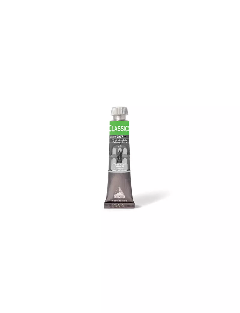 Colore a Olio Extrafine Maimeri - 20 ml - M0302307 (Verde Cadmio Conf. 3) Colore a Olio Extrafine Maimeri - 20 ml - M0302307 (Verde Cadmio Conf. 3)