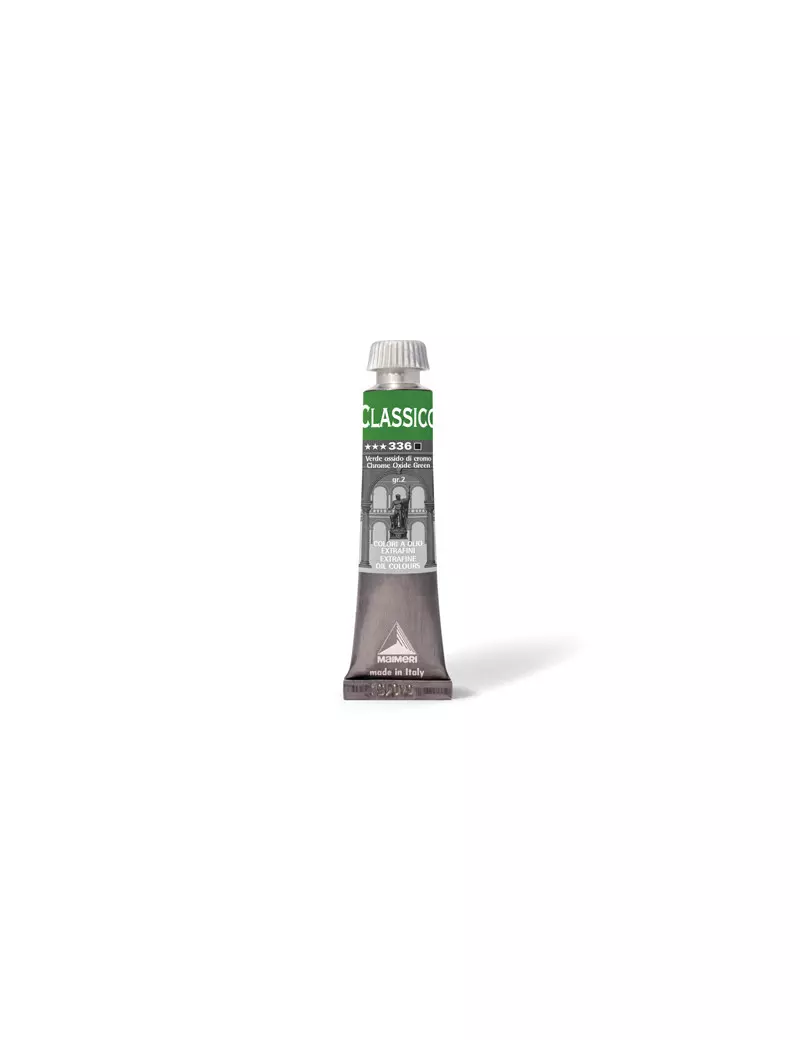 Colore a Olio Extrafine Maimeri - 20 ml - M0302336 (Verde Ossido di Cromo Conf. 3)