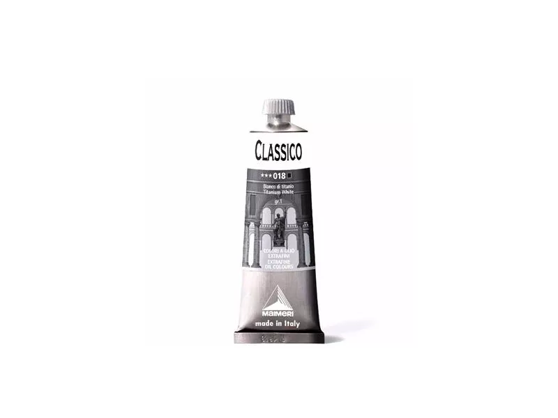 Colore a Olio Extrafine Maimeri - 60 ml - M0306018 (Bianco di Titanio Conf. 3) Colore a Olio Extrafine Maimeri - 60 ml - M0306018 (Bianco di Titanio Conf. 3)