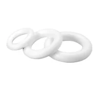 Anello in Polistirolo Espanso Riplast - 150 mm - 51826024 (Bianco Conf. 5)
