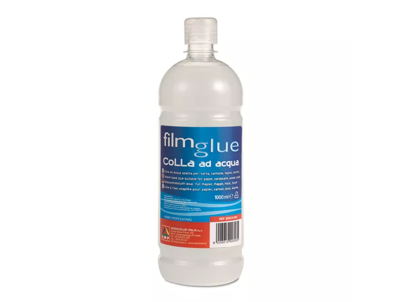 Colla ad Acqua Filmglue Primo Morocolor - 1 Litro - 303CA1000 Colla ad Acqua Filmglue Primo Morocolor - 1 Litro - 303CA1000