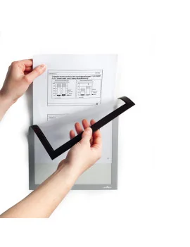 Cornice Magnetica Duraframe Durable - A4 - 4869-23 (Argento Conf. 5)