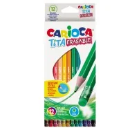 Matite Colorate Cancellabili Tita Carioca - 42897 (Assortiti Conf. 12)