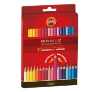 Matite Colorate Studio Mondeluz Koh-i-noor - 3,8 mm - H2141N (Assortiti Conf. 36)