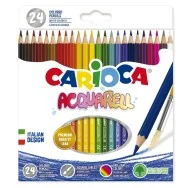 Matite Colorate Acquarell Carioca - 42858 (Assortiti Conf. 24)