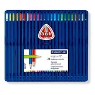 Matite Colorate Ergosoft Staedtler - 3 mm - 157 SB24 (Assortiti Conf. 12)