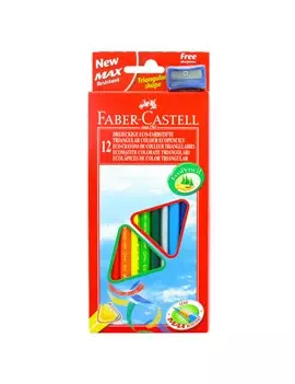Matite Colorate Eco Faber Castell - 3 mm - 120523 (Assortiti Conf. 12)