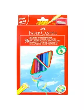 Matite Colorate Eco Faber Castell - 3 mm - 120536 (Assortiti Conf. 36)