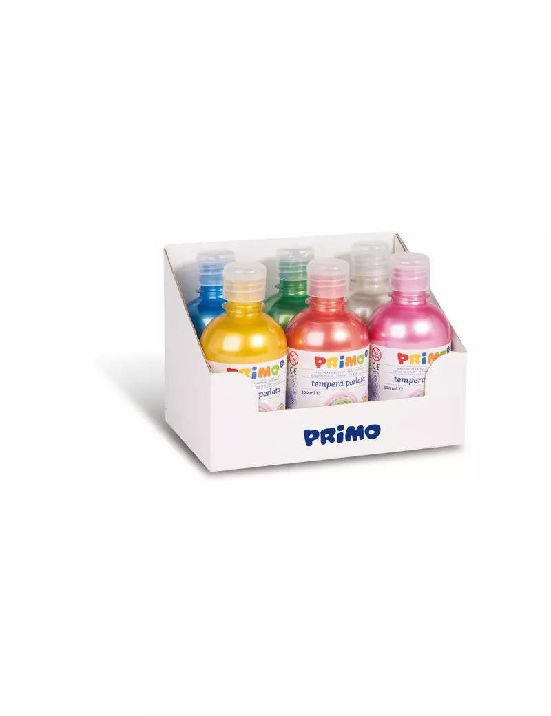 Tempera Perlata Primo Morocolor - 300 ml - 234TP6ASS (Assortiti Conf. 6)