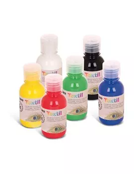 Colore ad Acqua per Tessuti Textil Primo Morocolor - 125 ml - 410TX125ASS (Assortiti Conf. 6)