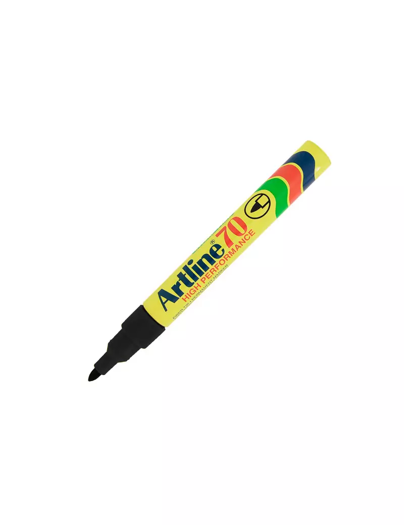 Marcatore Permanente A70 Artline - Punta Conica - 1,5 mm - A70N (Nero) Marcatore Permanente A70 Artline - Punta Conica - 1,5 mm - A70N (Nero)