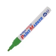 Marcatore Permanente a Vernice A400 Artline - Punta Tonda - 2,3 mm - A400V (Verde)
