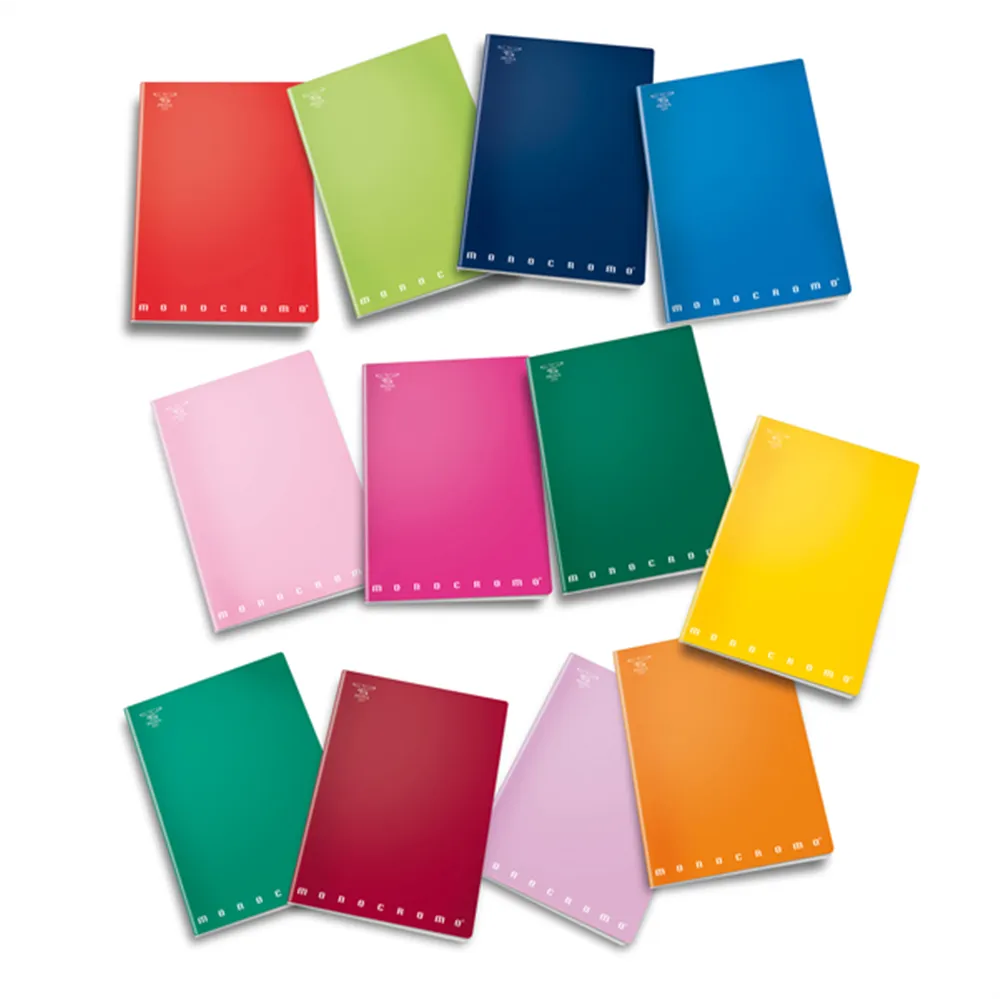 Quaderno Monocromo Pigna - A4 - Bianco - 0229887BI (Assortiti Conf. 10)
