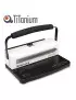Rilegatrice a Dorsi Metallici U15 Titanium - 125 Fogli - UW15 (Bianco e Nero)