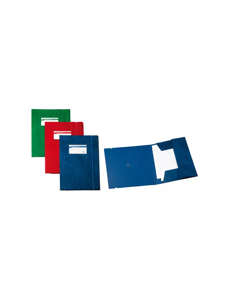 Cartellina 3 Lembi con Elastico 3L F Sei Rota - 25x35 cm - 67300112 (Rosso) Cartellina 3 Lembi con Elastico 3L F Sei Rota - 25x35 cm - 67300112 (Rosso)