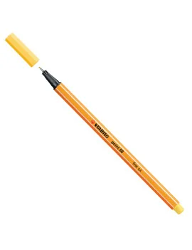 Fineliner Point 88 Stabilo - 0,4 mm - 88/44 (Giallo Conf. 10)