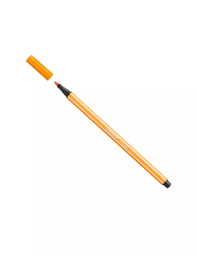 Pennarello Pen 68 Stabilo - 1 mm - 68/54 (Arancio Conf. 10) Pennarello Pen 68 Stabilo - 1 mm - 68/54 (Arancio Conf. 10)