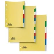 Separatori Record S in PPL Sei Rota - A5 - 6 Tasti - 580030 (Multicolore)