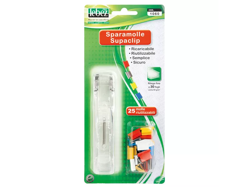 Sparamolle Supaclip Lebez - 1060 (Assortiti Conf. 25)