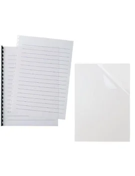 Copertine in PVC per Rilegatura Video R15 Sei Rota - A4 - 140 Micron - 521416 (Trasparente Conf. 100)